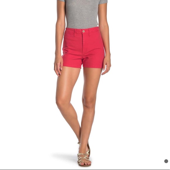 Madewell Pants - NEW • Madewell • Rack Emmett Shorts Red 27